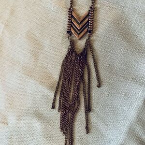 Long Cooper Necklace NWOT
